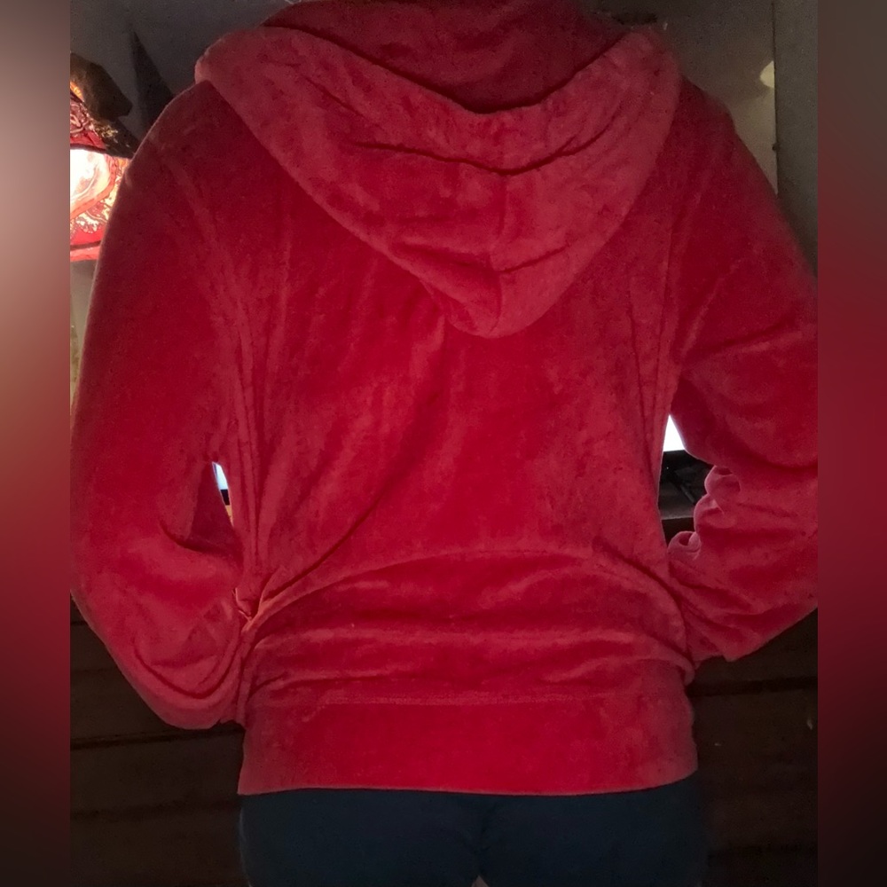 Danskin Red Teddy Jacket - Picture 4 of 5